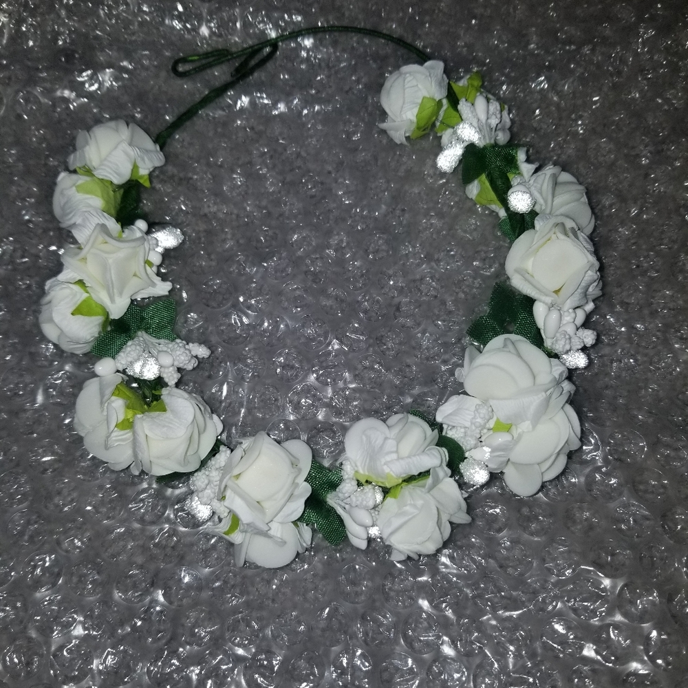 Flower headband - Picture 2 of 4